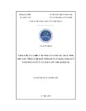 Luận văn Thạc sĩ Hóa học: Tổng hợp, xác định cấu trúc và đánh giá hoạt tính gây độc tế bào của một số phức platin(II) chứa axit eugenoxyaxetic và dẫn xuất của quinolin