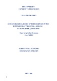 Agricultural Economic dissertation summary: Sustainable livelihoods of the inhabitans in the buffer zone of Phong Nha – Ke Bang national park, Quang Binh