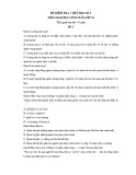 Đề kiểm tra 1 tiết học kì 2 môn GDCD lớp 10 - Đề 3 (có đáp án)