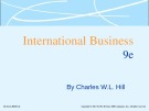 Lecture International business (9e): Chapter 19 - Charles W.L. Hill
