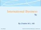 Lecture International business (9e): Chapter 5 - Charles W.L. Hill