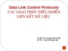 Bài giảng Các giao thức điều khiển liên kết dữ liệu