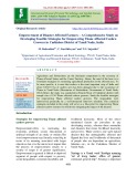 Empowerment of disaster affected farmers – A comprehensive study on developing feasible strategies for empowering thane affected cashew growers in Cuddalore district of Tamil Nadu, India