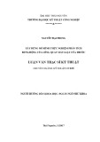 Luận văn Thạc sĩ Kỹ thuật: Xây dựng mô hình thực nghiệm phân tích rung động của lồng quay máy giặt cửa trước