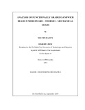 Doctor of Engineering mechanics: Analysis of functionally graded sandwich beams under hygro – Thermo – Mechanical loads