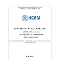 Giáo trình Cắt gọt kim loại (MĐ: Tiện nâng cao) - CĐ Cơ Điện Hà Nội