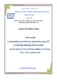 Khóa luận tốt nghiệp đại học: Tổng hợp 2,3- bis(phenylethynyl)quinoxaline từ 2,3-dichloroquinoxaline bằng phản ứng Sonogashira sử dụng xúc tác nano Palladium(0)