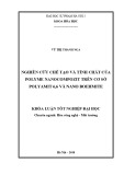 Khóa luận tốt nghiệp: Nghiên cứu chế tạo và tính chất vật liệu polyme nanocompozit trên cơ sở polyamit 6,6 và nano boehmite