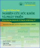 Tạp chí Khoa học nghiên cứu sức khỏe và phát triển: Số 1/2020