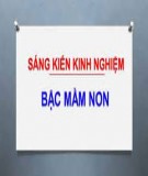 Sáng kiến kinh nghiệm Mầm non: Một số kinh nghiệm giúp trẻ 5-6 tuổi phát triển khả năng sáng tạo qua hoạt động tạo hình