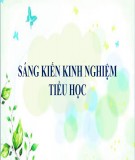 Sáng kiến kinh nghiệm Tiểu học: Một số giải pháp nâng cao hiệu quả của hình thức dạy học theo nhóm cho học sinh lớp 3