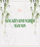 Sáng kiến kinh nghiệm Mầm non: Một số biện pháp nâng cao chất lượng vệ sinh an toàn thực phẩm và phòng tránh tai nạn thương tích cho trẻ Mầm non