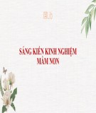 Sáng kiến kinh nghiệm Mầm non: Một số biện pháp giúp cho trẻ mẫu giáo 5 -6 tuổi làm quen với chữ cái ở lớp 5 tuổi A2 trường mầm non Ký Phú