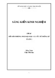 Sáng kiến kinh nghiệm Tiểu học: Đổi mới phương pháp dạy học các yếu tố thống kê ở lớp 3