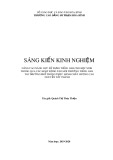 Sáng kiến kinh nghiệm: Nâng cao năng lực sử dụng tiếng Anh cho học sinh trường thông qua các hoạt động tạo môi trường tiếng Anh tại trường Phổ thông thực hành chất lượng cao Nguyễn Tất Thành