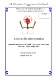 Sáng kiến kinh nghiệm Mầm non: Một số biện pháp cho trẻ 24-36 tháng làm quen với hoạt động nhận biết