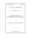 Luận văn Thạc sĩ Tài chính Ngân hàng: Hiệu quả huy động vốn tại ngân hàng thương mại cổ phần Ngoại Thương Việt Nam - Chi nhánh Quảng Bình