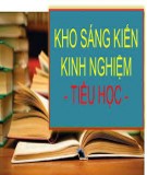 Sáng kiến kinh nghiệm Tiểu học: Một số biện pháp giúp học sinh lớp 5 khắc phục lỗi sử dụng quan hệ từ theo mô hình VNEN