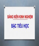 Sáng kiến kinh nghiệm Tiểu học: Nâng cao kỹ thuật viết chữ cho giáo viên ở trường Tiểu học Phan Bội Châu