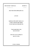 Tóm tắt Luận văn Thạc sĩ Quản lý công: Đánh giá công chức trong các cơ quan chuyên môn thuộc Ủy ban nhân dân tỉnh Phú Yên