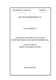 Luận văn Thạc sĩ Quản lý công: Chất lượng công chức tại các cơ quan chuyên môn thuộc Ủy ban nhân dân tỉnh Đắk Lắk