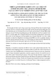 Thiết lập mô hình nghiên cứu các nhân tố ảnh hưởng đến việc áp dụng mô hình PBB tại các đơn vị sự nghiệp công lập ở Việt Nam
