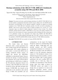 Burnup calculation of the OECD VVER-1000 LEU benchmark assembly using MCNP6 and SRAC2006