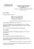 Đề thi vào lớp 10 môn Ngữ văn năm 2020-2021 có đáp án - Sở GD&ĐT Phú Thọ