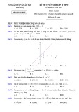 Đề thi vào lớp 10 môn Toán năm 2020-2021 - Sở GD&ĐT Phú Thọ