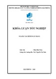 Khóa luận tốt nghiệp Tài chính - Ngân hàng: Một số giải pháp nhằm nâng cao hiệu quả huy động vốn tại phòng giao dịch Hải An, Ngân hàng TMCP Quốc Dân - Chi nhánh Hải Phòng