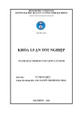 Khóa luận tốt nghiệp Quản trị dịch vụ du lịch và lữ hành: Khai thác múa xòe Thái tại Mường Lò, Yên Bái phục vụ cho phát triển du lịch