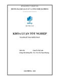 Khóa luận tốt nghiệp Kế toán – Kiểm toán: Hoàn thiện công tác kế toán thanh toán với người mua người bán tại công ty TNHH Hải Hào