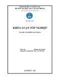 Khóa luận tốt nghiệp Tài chính ngân hàng: Một số giải pháp nâng cao hiệu quả huy động vốn tiền gửi tại ngân hàng Nông nghiệp và phát triển nông thôn Việt Nam – chi nhánh Nam Am – Đông Hải Phòng