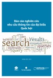 Báo cáo Nghiên cứu nhu cầu thông tin của đại biểu Quốc hội