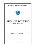 Khóa luận tốt nghiệp Kỹ thuật môi trường: Nghiên cứu các tác động đến môi trường từ hoạt động sản xuất giấy và đề xuất biện pháp giảm thiểu