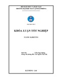 Khóa luận tốt nghiệp Marketing: Hoạt động Marketing tại chi nhánh Công ty liên doanh TNHH Nippon Express -Trung tâm kho vận Đình Vũ Thực trạng và giải pháp