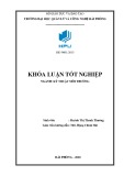 Khóa luận tốt nghiệp Kỹ thuật môi trường: Nghiên cứu những tác động đến môi trường của nhà máy sản xuất sơn và đề xuất các biện pháp xử lý