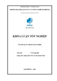 Khóa luận tốt nghiệp Quản trị doanh nghiệp: Một số biện pháp nâng cao hiệu quả quản lý nguồn nhân lực tại Công ty TNHH dịch vụ và thương mại An Nguyên