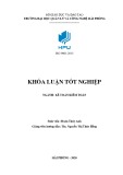 Khóa luận tốt nghiệp Kế toán - Kiểm toán: Hoàn thiện công tác kế toán doanh thu chi phí và xác định kết quả kinh doanh tại Công ty cổ phần vận tải biển Hùng Vương