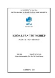 Khóa luận tốt nghiệp Kế toán – Kiểm toán: Hoàn thiện công tác kế toán vốn bằng tiền tại công ty TNHH Nguyễn Đức Phát