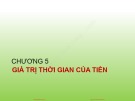 Bài giảng Tài chính doanh nghiệp: Chương 5 - PGS.TS Trần Thị Thái Hà