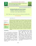 Nutritional potentials and nutrient profile of fenugreek (Trigonella foenum-graecum L.)
