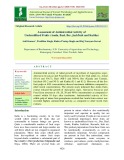 Assessment of antimicrobial activity of underutilized fruits (Aonla, Bael, Ber, Jackfruit and Kaitha)