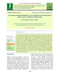 Assessment of statistical models for area, production and productivity of maize crop in Coimbatore district, India