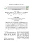 Integrating information and communication technologies into second and foreign language teaching: Pedagogical benefits and considerations
