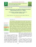Influence of nitrogen sources and application methods on growth and yield of soybean [Glycine max (L.) Merrill]