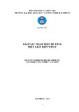 Đồ án tốt nghiệp Điện tự động công nghiệp: Giám sát trạm trộn bê tông trên giao diện Wincc