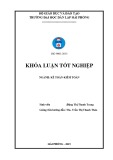 Khóa luận tốt nghiệp Kế toán - Kiểm toán: Hoàn thiện công tác kế toán doanh thu, chi phí và xác định kết quả kinh doanh tại Công ty TNHH thương mại Hoàng Tín Phát