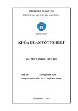 Khóa luận tốt nghiệp Văn hóa du lịch: Tìm hiểu một số điểm du lịch được học sinh sinh viên yêu thích ở Hải Phòng