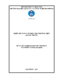 Đồ án tốt nghiệp Điện tự động công nghiệp: Thiết kế cung cấp điện cho trường THPT Quang Trung